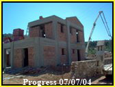 Progess of our apartment  07/07/04