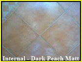 Internal - Dark Peach Matt Floor Tile